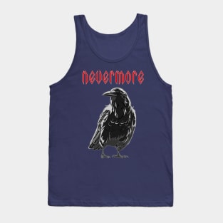 The Nevermore Raven Tank Top